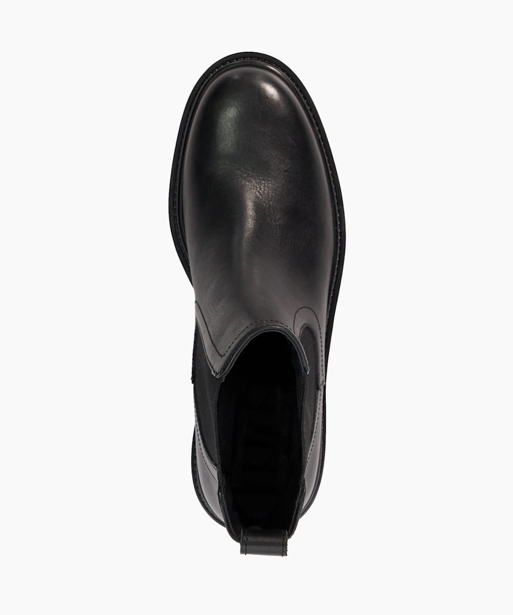 Black and silver chelsea store boots